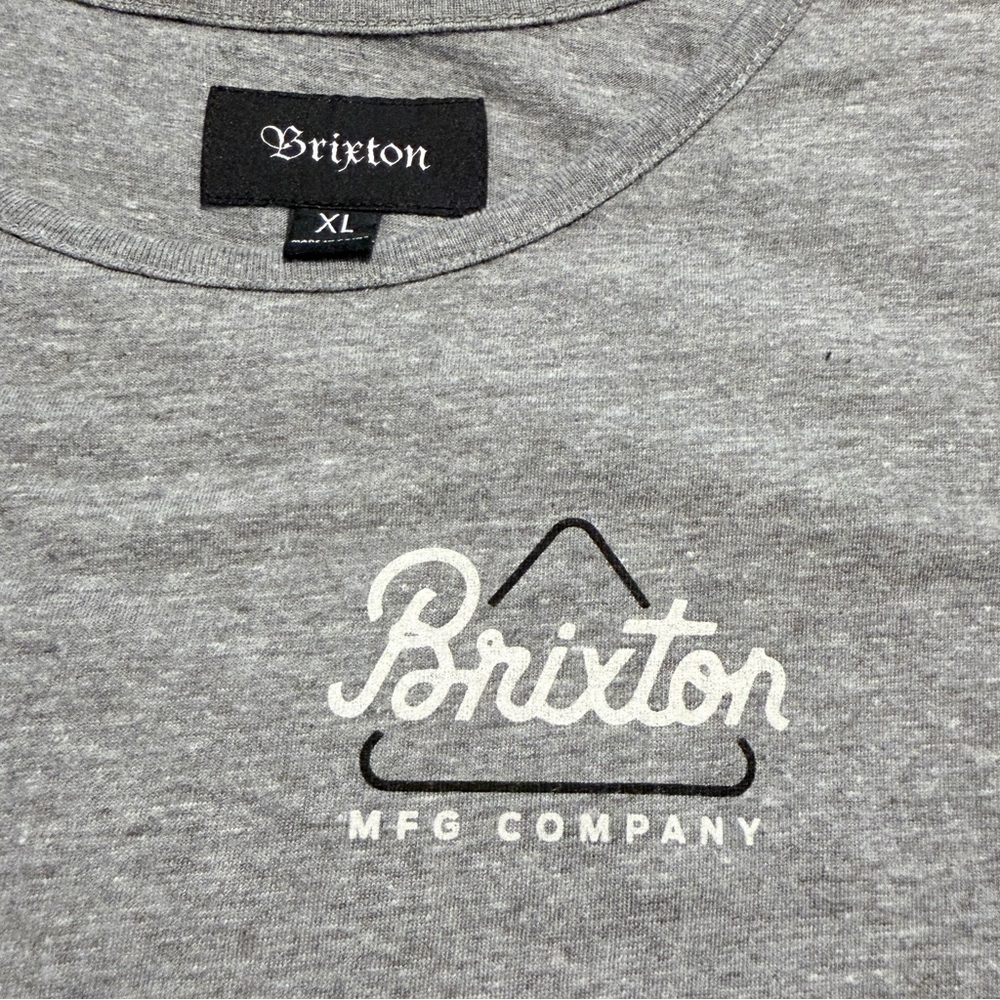 Brixton Gray Tank Top XL - Picture 6 of 6